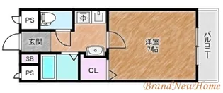 三国ヶ丘ピア【1階】の間取り