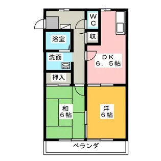 トマセイア【2階】の間取り