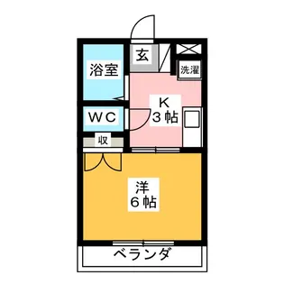 ソレイユ21【1階】の間取り