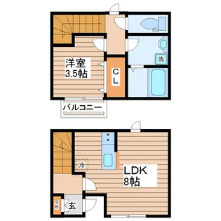 アンビシオン北四番丁の間取り