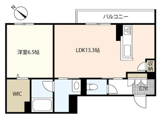 フェニックス己斐西【2階】の間取り