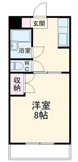 マンション四ツ池【1階】の間取り