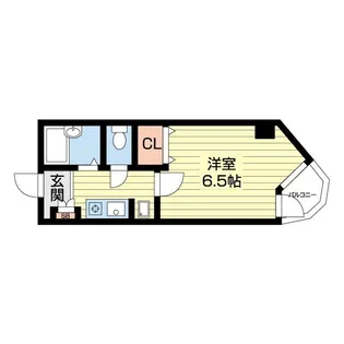 大阪府箕面市箕面6【マンション】の間取り