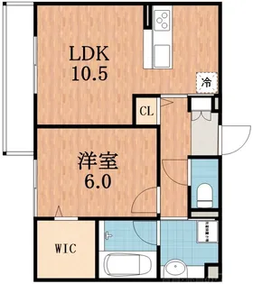 大阪府大阪市住吉区殿辻1【アパート】の間取り
