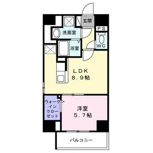 東京都荒川区東日暮里3【マンション】の間取り