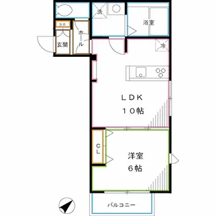 東京都杉並区桃井1【マンション】の間取り