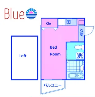 アザレア湘南【2階】の間取り