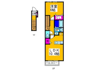クリスタルブライトの間取り