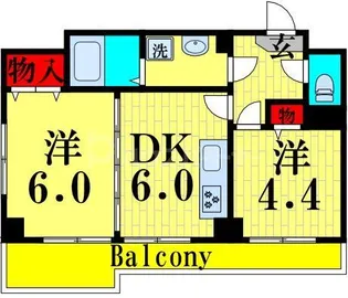 東京都葛飾区金町4【マンション】の間取り