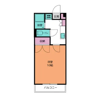 サンライズファミリアII【4階】の間取り