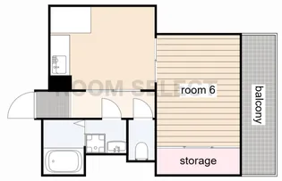 サンコート城南【4階】の間取り