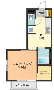 ジュピター片倉壱番館【2階】の間取り