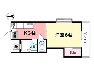 エスポワール【2階】の間取り