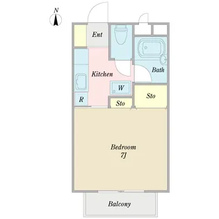 リーベンツェレII【2階】の間取り