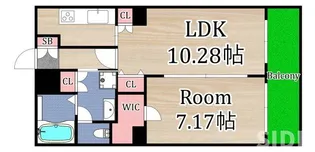 アーバンエース守口パル【5階】の間取り