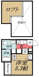 千葉県千葉市緑区おゆみ野4【アパート】の間取り