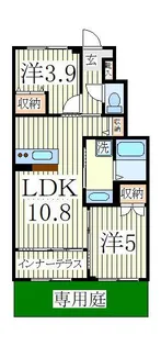 cosmos【1階】の間取り