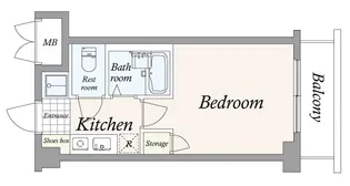 菱和パレス大森山王【3階】の間取り