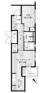 コスモリード新宿余丁町【3階】の間取り
