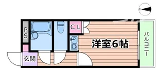 グランドコート新大阪【7階】の間取り