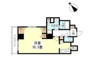 TKフラッツ渋谷【13階】の間取り