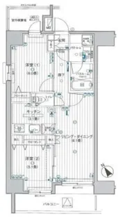 日神パレステージ田端【4階】の間取り