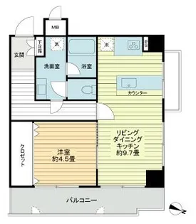 ライオンズマンション久留米第3【2階】の間取り