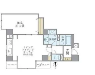 ノースウエストヒル【7階】の間取り