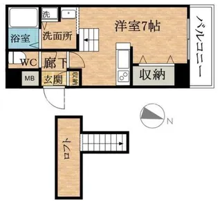 Parque【10階】の間取り