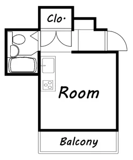 徳島県徳島市佐古三番町【マンション】の間取り
