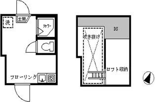 フェリスブロッサム【2階】の間取り