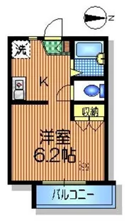 ジュネス豪徳寺【2階】の間取り
