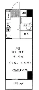 東京都練馬区貫井2【マンション】の間取り