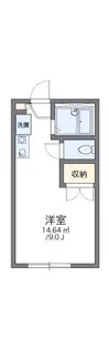 レオパレス那加【2階】の間取り