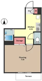 Rest Plaza【1階】の間取り