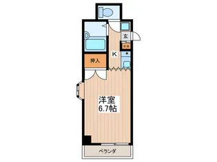 イエティ-シティ-ハイム【3階】の間取り