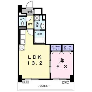 Grand Ciel【4階】の間取り