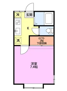 春明かりとサクラ ルミナス【1階】の間取り