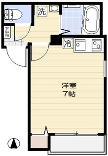 リッツ浅草【3階】の間取り