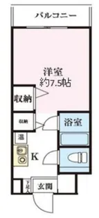 アカデミア清新【3階】の間取り