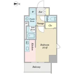 プロシード大須【8階】の間取り