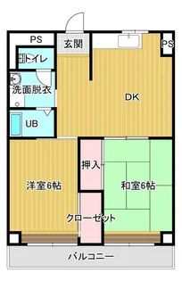 コーポ吉祥【2階】の間取り