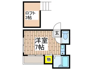 ファーザズ・サン【1階】の間取り