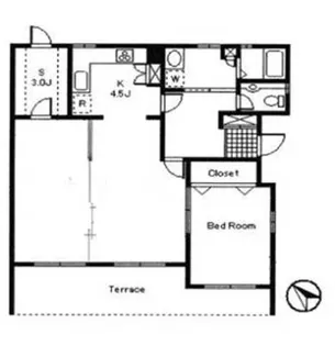 Kハウス【1階】の間取り