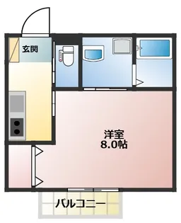 アルカディアメゾン【2階】の間取り