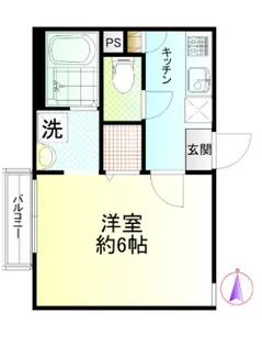 アークシティ坂戸【2階】の間取り