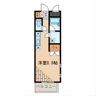 E-FLAT【1階】の間取り