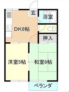 ハッピーハウスクサカII【2階】の間取り