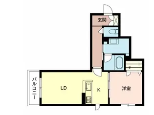レーヴ・ラ・メール【2階】の間取り