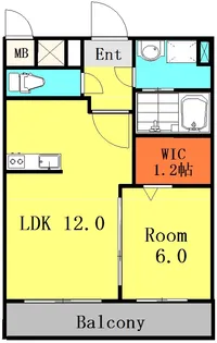 コルニオーロ尾ノ上【2階】の間取り